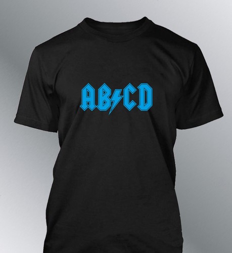Abcd shirt personalisiert m - abcd,