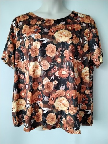 übergrösse orange schwarz - 26,