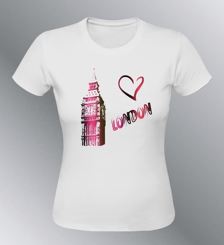 Damen shirt love london - damen, i
