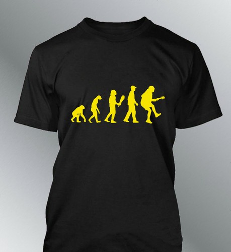Herren shirt evolution rock - herren,