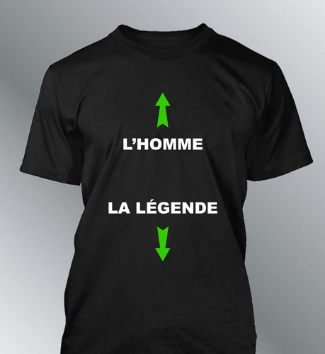 Shirt der mann die legende - die,
