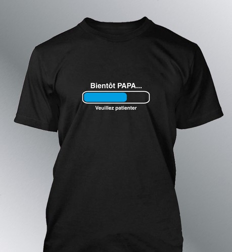 Futur papa shirt xl xxl - l,